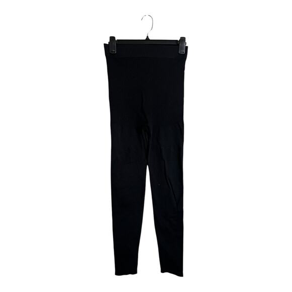 Blanqi Black Leggings Pants S Compression Shaping Shapewear - Picture 1 of 6